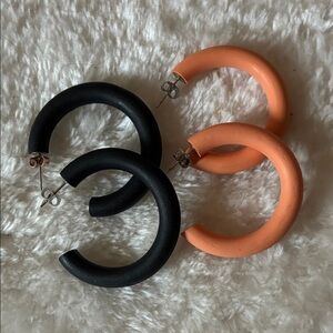 2 sets of clay hoops